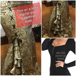 SEXY, Fitted, Elegant, Maxi Skirt